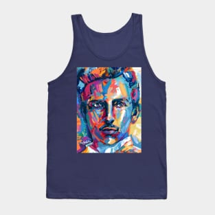 Nikola Tesla Portrait Tank Top